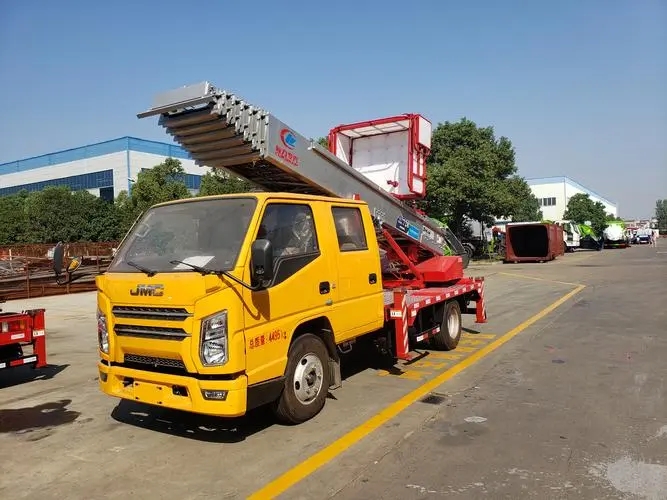 曲周县附近云梯车出租 砂石搬运